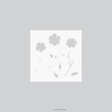 Spring Stem Stencil (1 qty; 6 x 6)