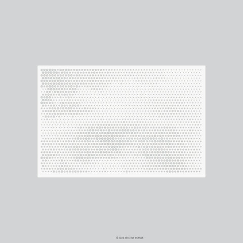 Halftone Texture Stencil Pack (1 qty; 6 x 9)