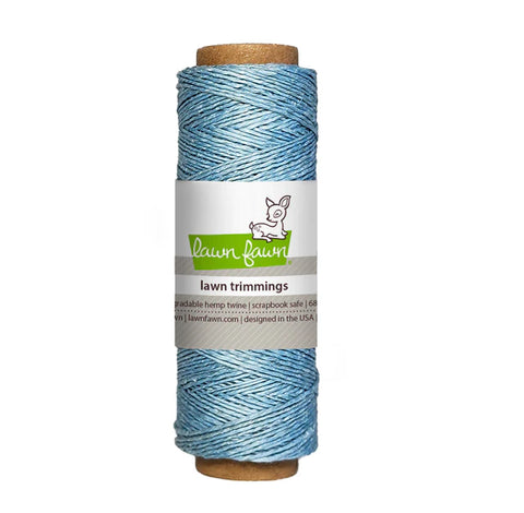 Sky Blue Hemp Twine