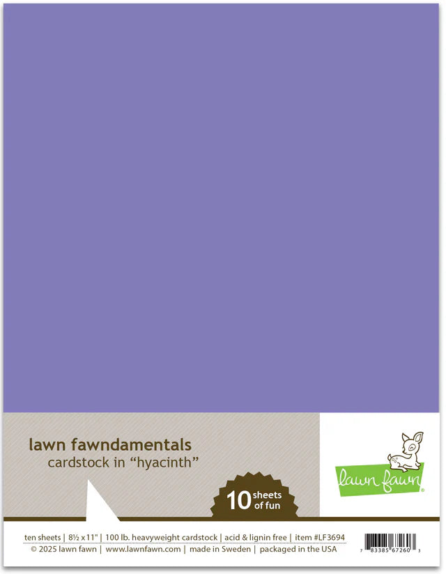 Hyacinth Cardstock