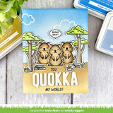 Quokka My World Coloring Stencil