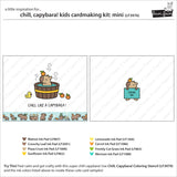 Chill, Capybara! Kids Cardmaking Kit