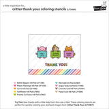 Critter Thank Yous Kids Cardmaking Kit