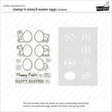 Stamp 'N Stencil Easter Eggs