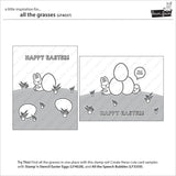 All The Grasses Coloring Stencils