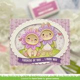 Stitched Scalloped Oval Stackables