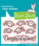 All The Grad Caps Lawn Cuts