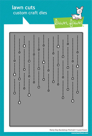 Rainy Day Backdrop: Portrait