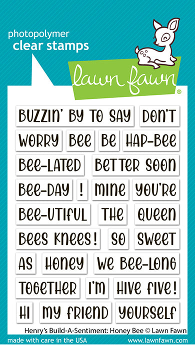 Henry'S Build-A-Sentiment: Honey Bee