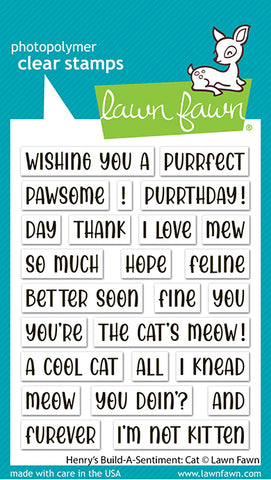 Henry'S Build-A-Sentiment: Cat