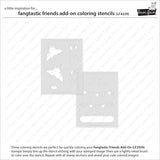 Fangtastic Friends Add-On Coloring Stencils