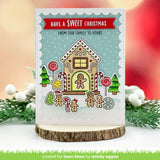 Gingerbread House Coloring Stencils