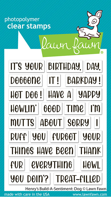 Henry'S Build-A-Sentiment: Dog