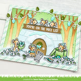 A Mice Christmas Coloring Stencils