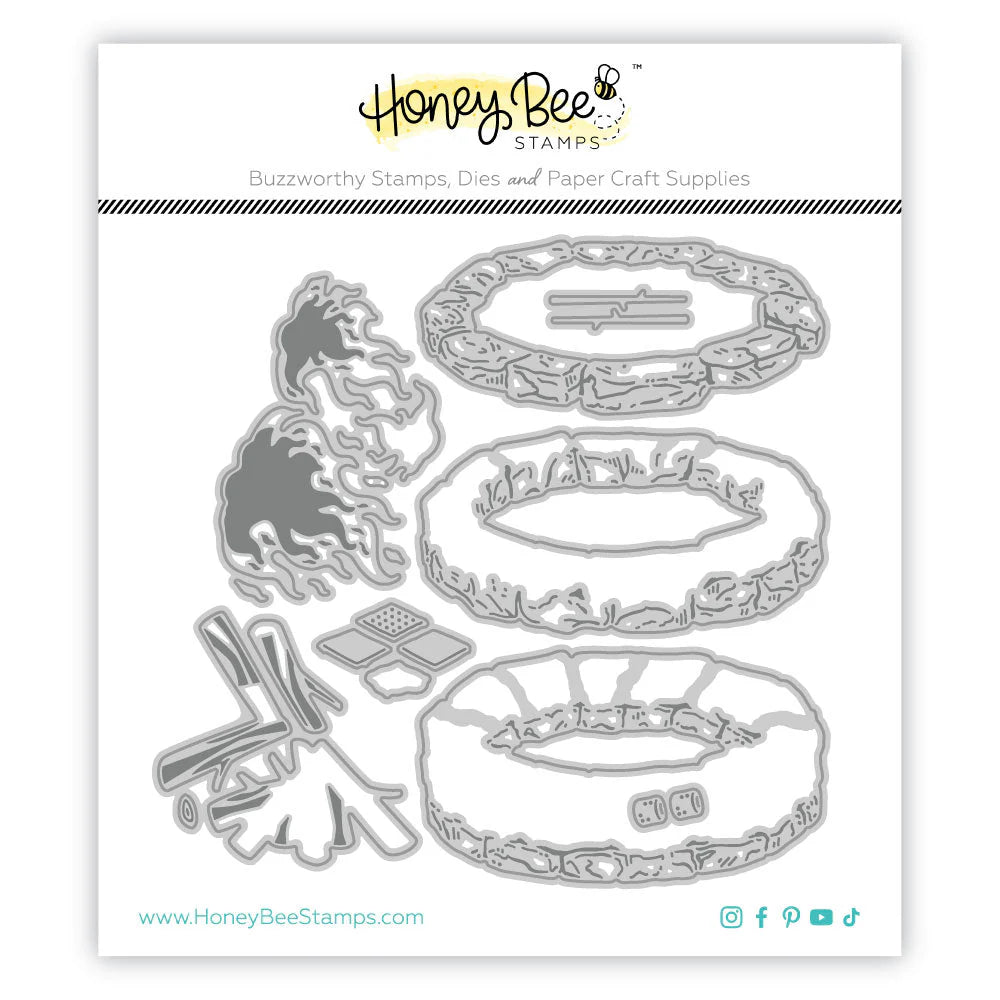 Lovely Layers Firepit Honey Cuts