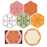 Bee Quilted: Honeycomb Hexies Honey Cuts