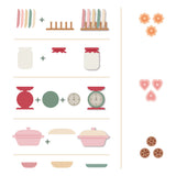 Lovely Layers: Hoosier Cabinet - Baking Add-On Honey Cuts