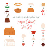 Lovely Layers: Hoosier Cabinet - Holiday Add-On Honey Cuts