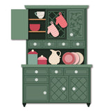 Lovely Layers: Hoosier Cabinet Honey Cuts