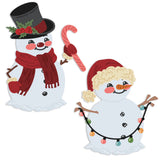 Lovely Layers: Vintage Snowman Honey Cuts