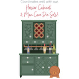 Lovely Layers Hoosier Cabinet - Wet Bar Add-On Honey Cuts