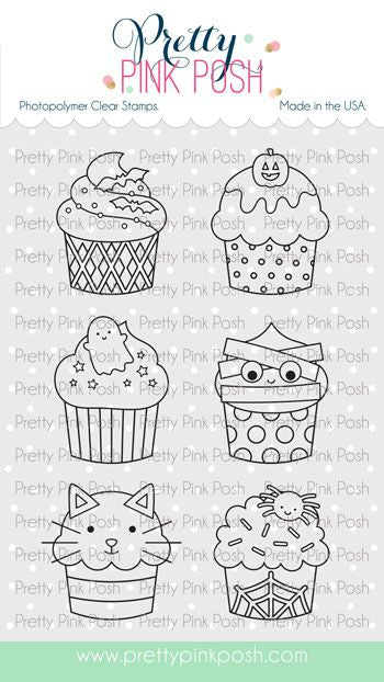 Halloween Cupcakes Stamp Set