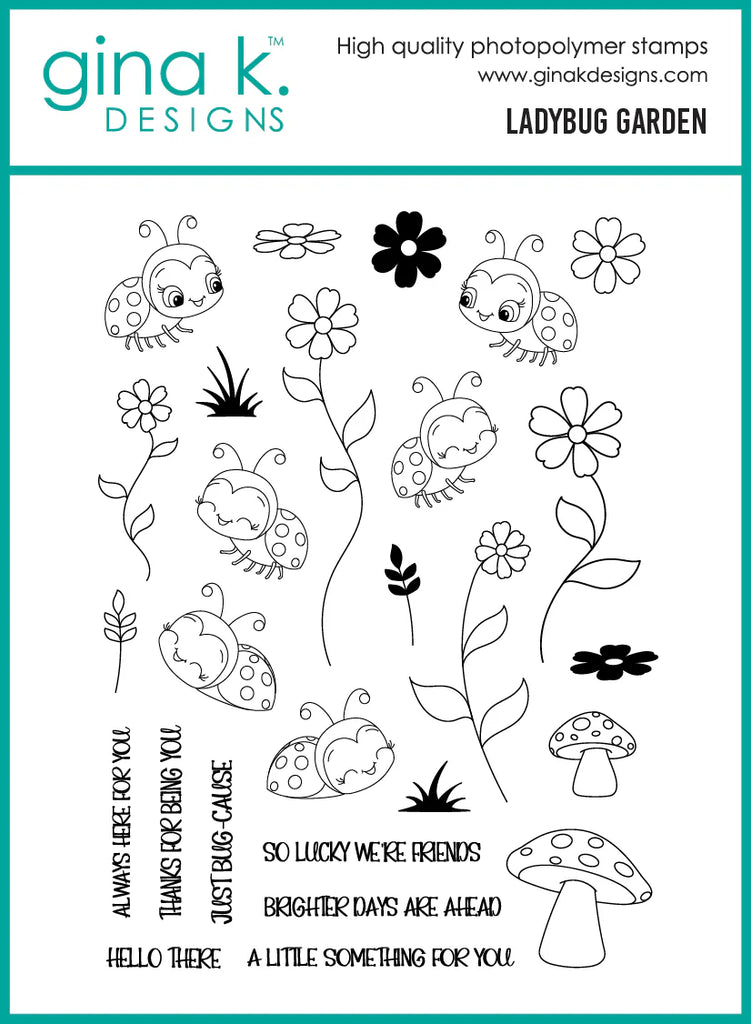 Ladybug Garden Stamp Set