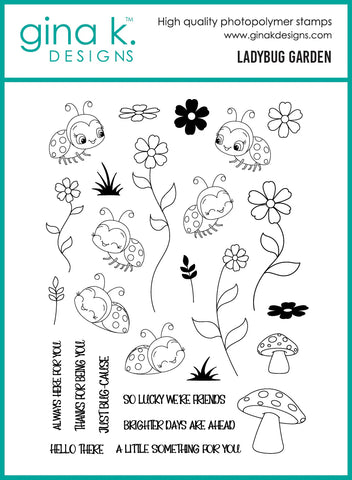Ladybug Garden Stamp Set