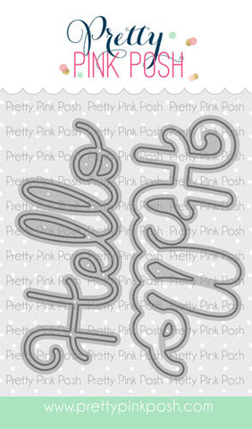 Large Hello Shadow Die Set