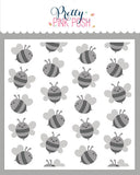 Layered Bees Stencil (3 Lyr)