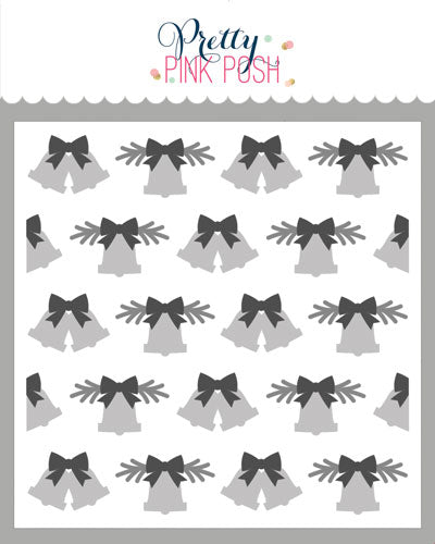 Layered Christmas Bells Stencil (3 Lyr)