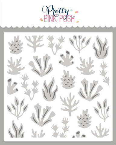 Layered Coral Stencils (2 Lyr)