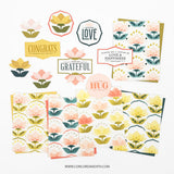Layered Lotus Stamp Set  (4 x 4)