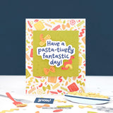 Lotsa Pasta Turnabout™ Stamp Set (6" x 8")