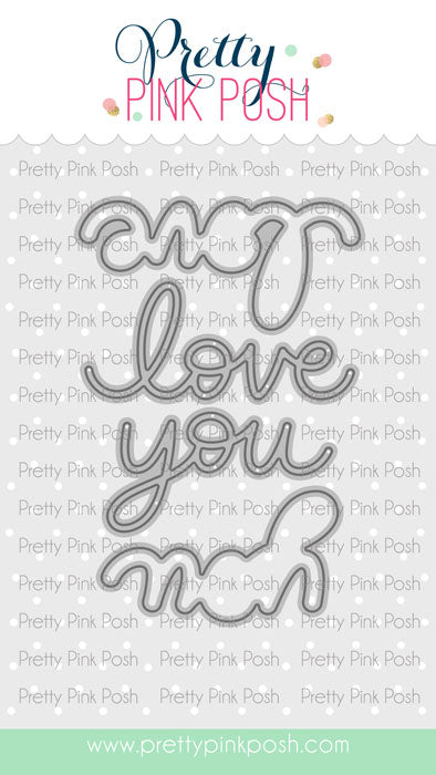 Love You Shadow Die Set