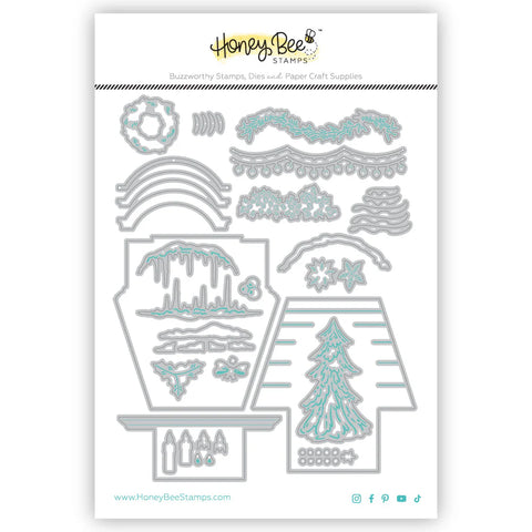 Lovely Layers: Window - Holiday Add-On Honey Cuts