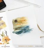 Luxe Watercolor Sketchbook - A5 (5.8" x 8.3") Portrait, 300 gsm