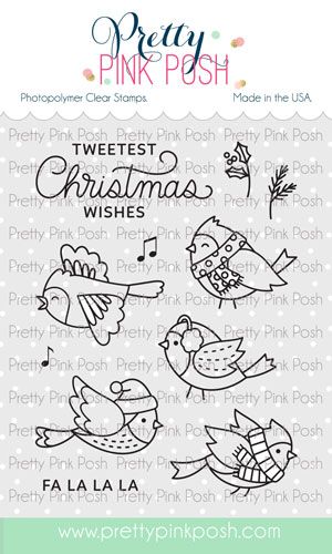 Winter Birds Stamp Set