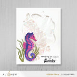 Mini Delight: Graceful Seahorse Stamp & Die Set