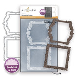 Decorative Frames 3D Embossing Folder & Die Set
