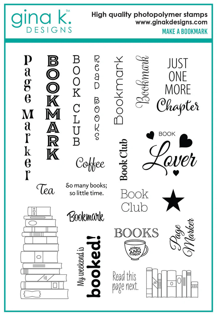 Make a Book Mark Stamp Set