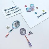 Make a Racket Stamp Set
