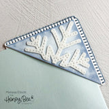 In Stitches:  Bookmarked Snowflake Honey Cuts