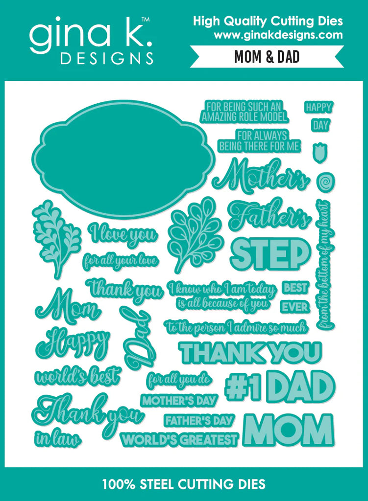 Mom and Dad Die Set