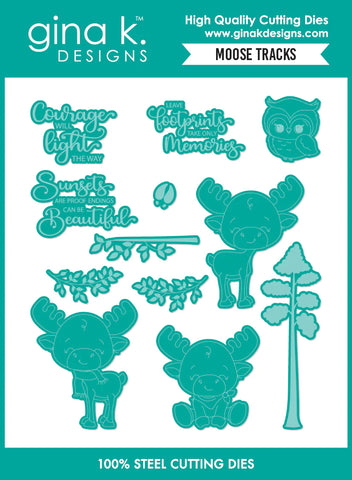 Moose Tracks Die Set