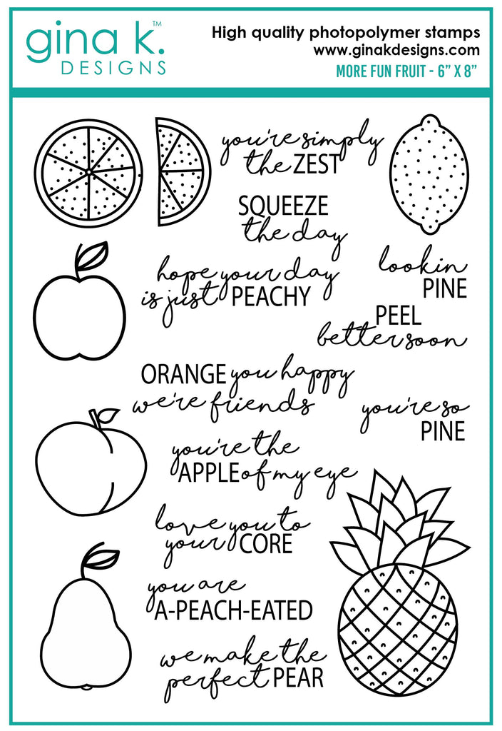 More Fun Fruit Stamp Set