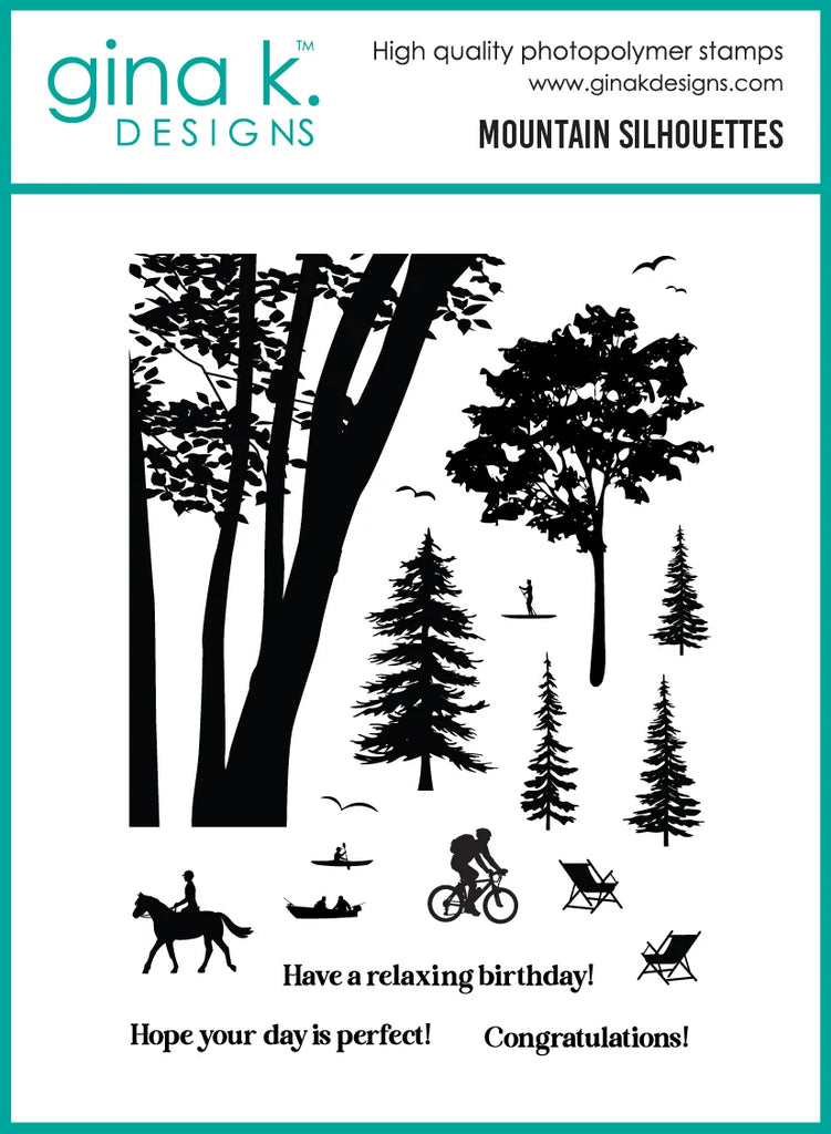 Mountain Silhouettes Stamp Set