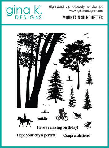 Mountain Silhouettes Stamp Set