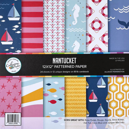 Nantucket 12 x 12 Patterned Paper