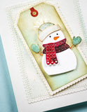 Scalloped Pinpoint Tags